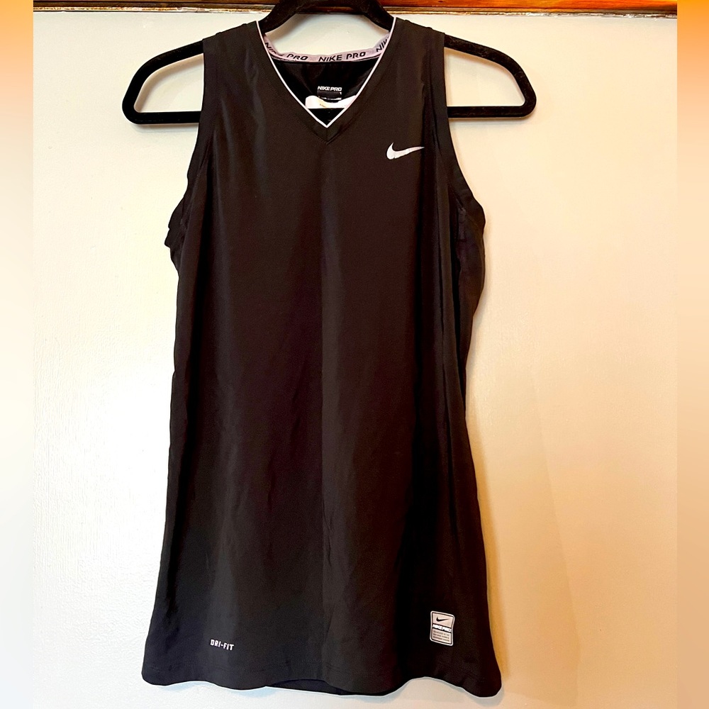 Nike Pro Black Tank Womens Size M